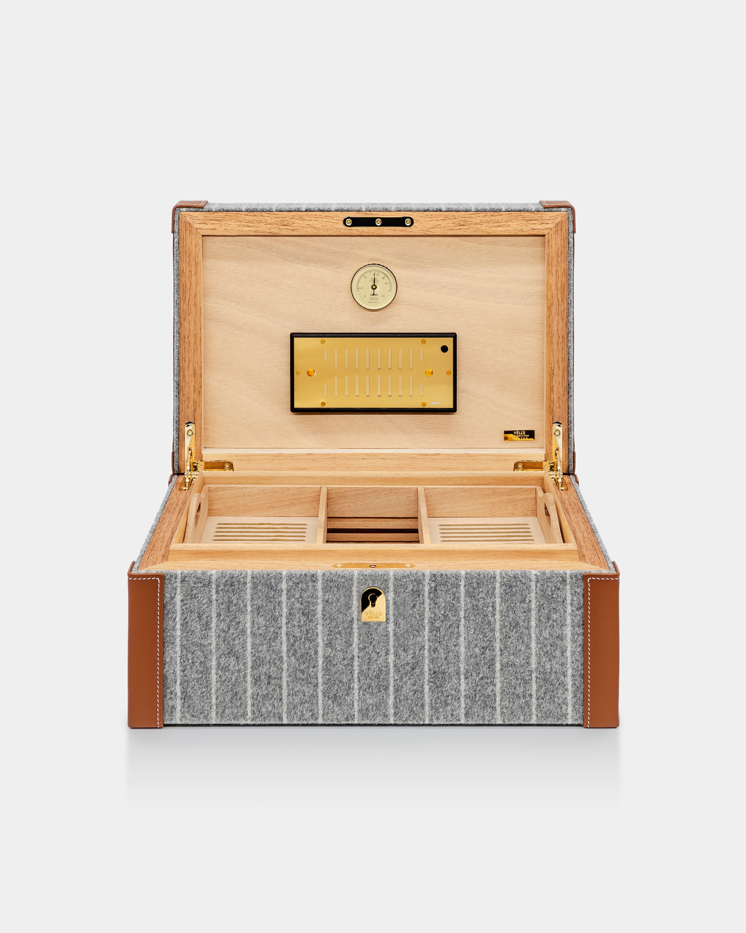 Humidor Case in Loro Piana Fabric - Grand
