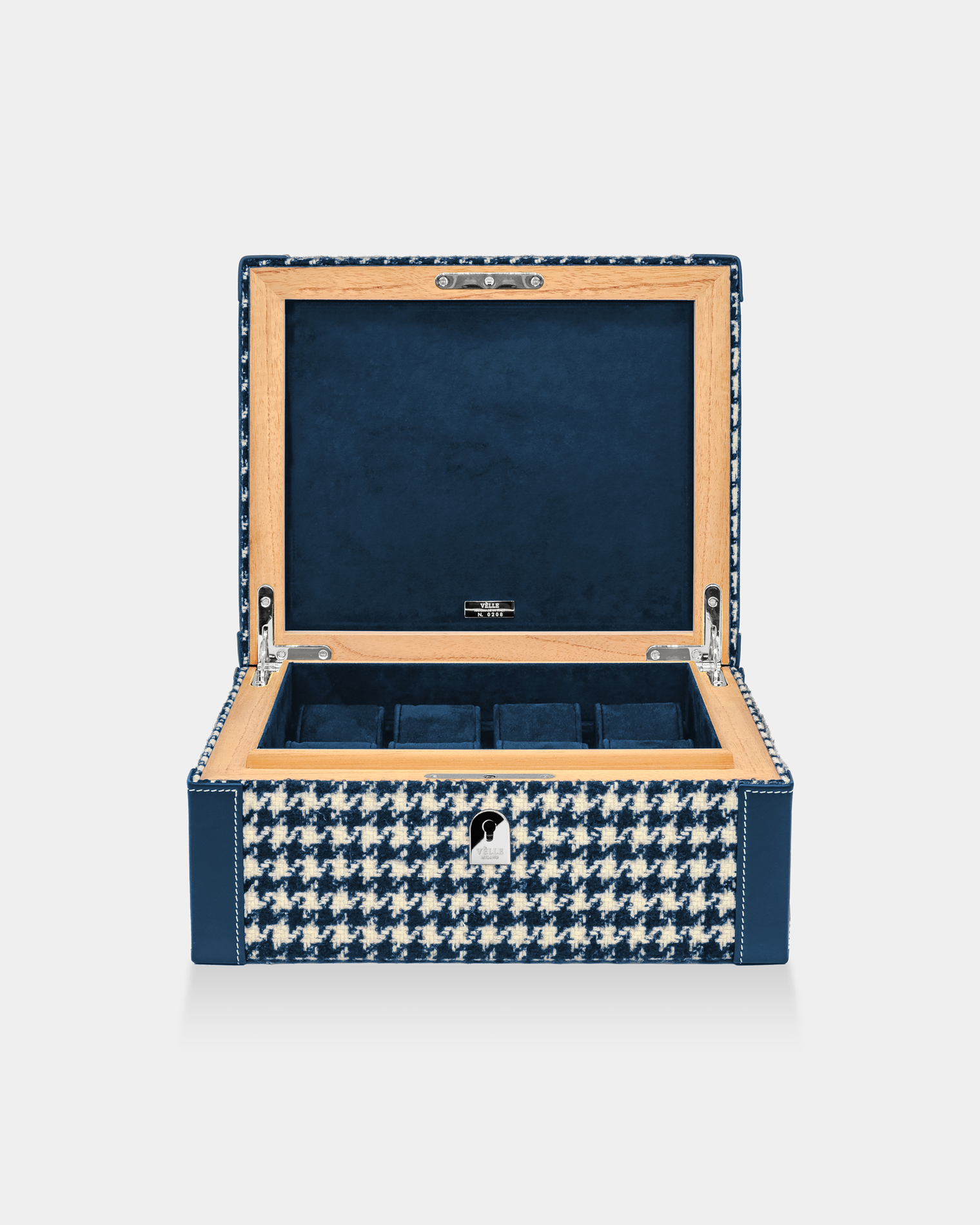Watch Case in Loro Piana Fabric
