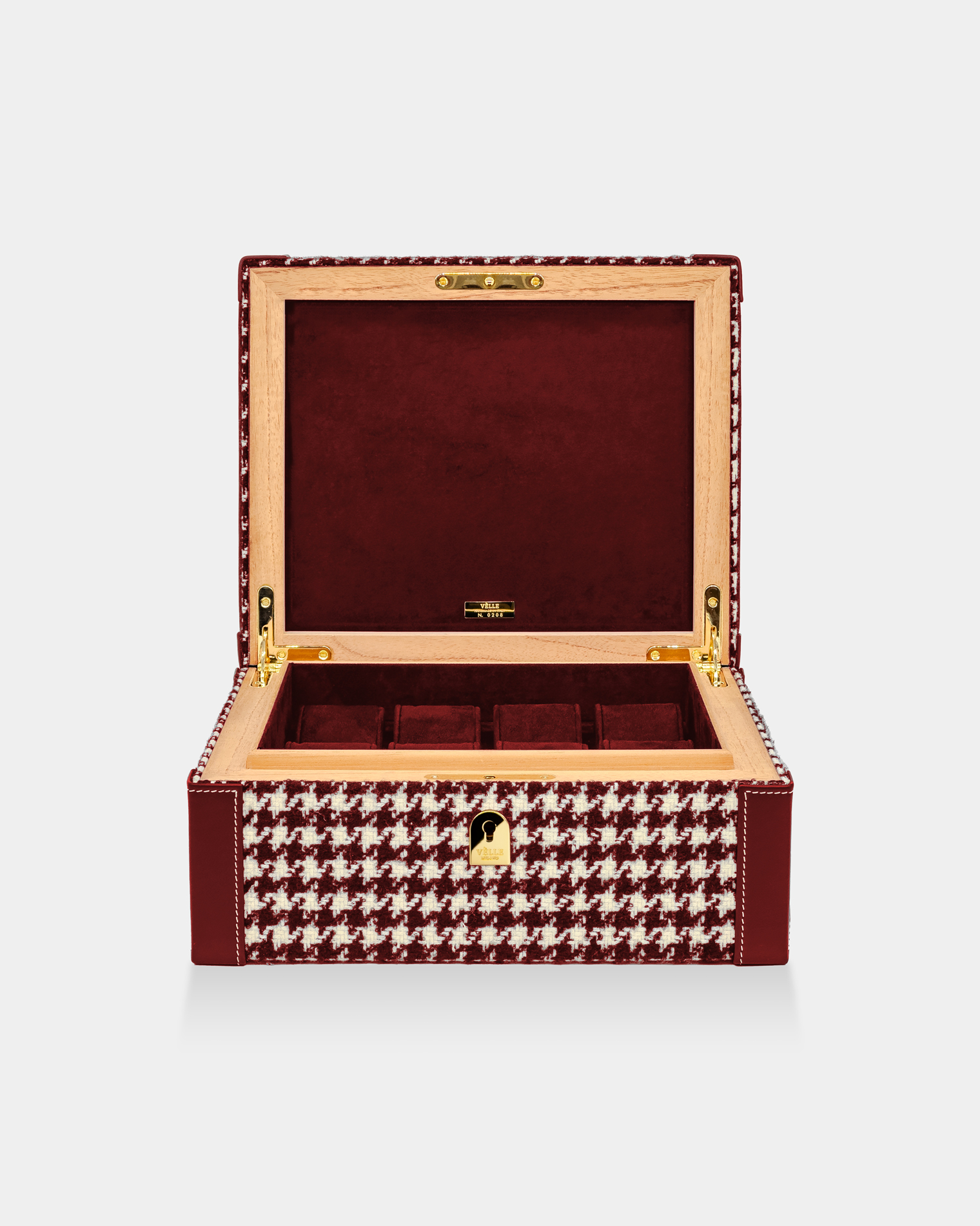 Watch Case in Loro Piana Fabric