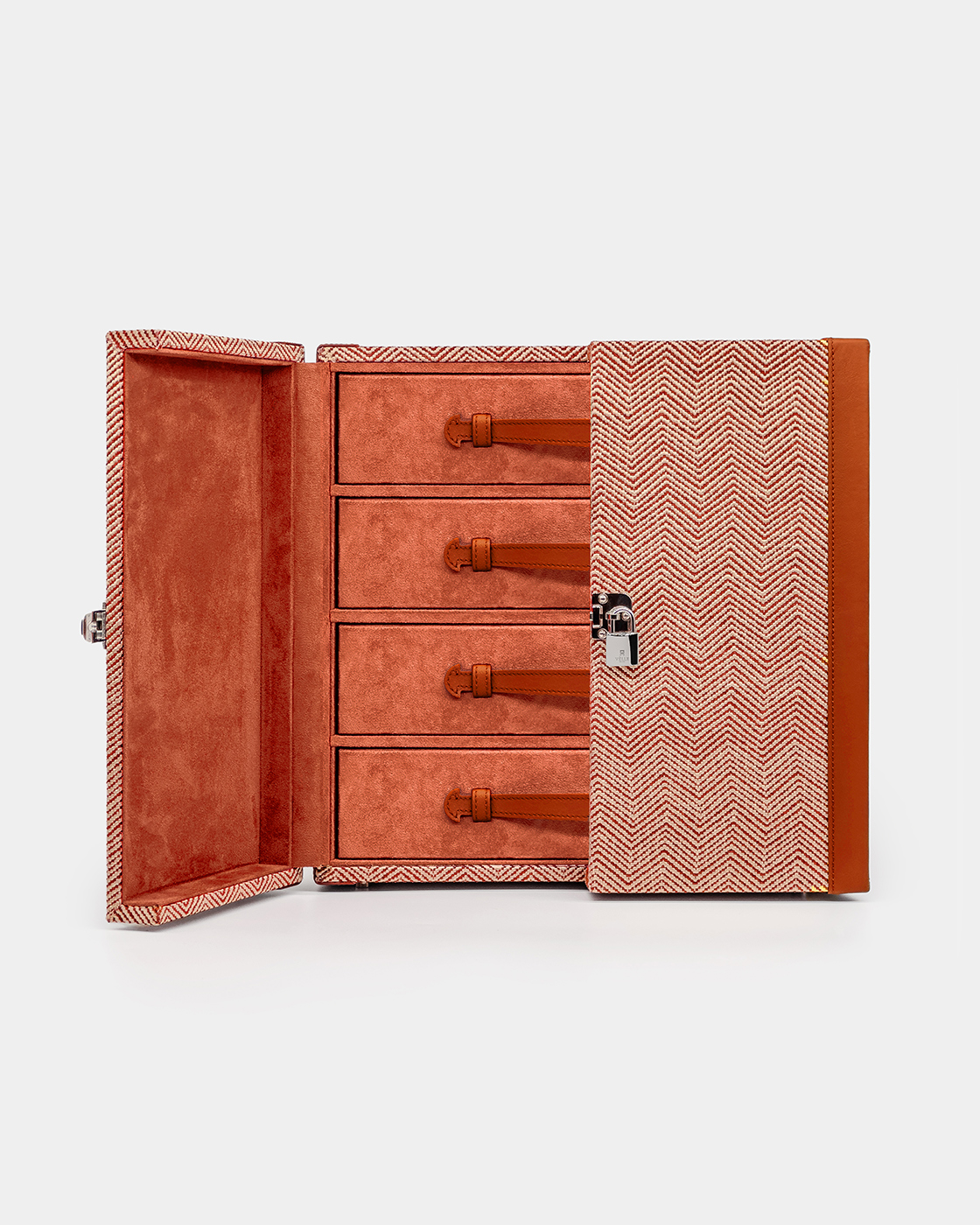 Watch Chest in Loro Piana Fabric