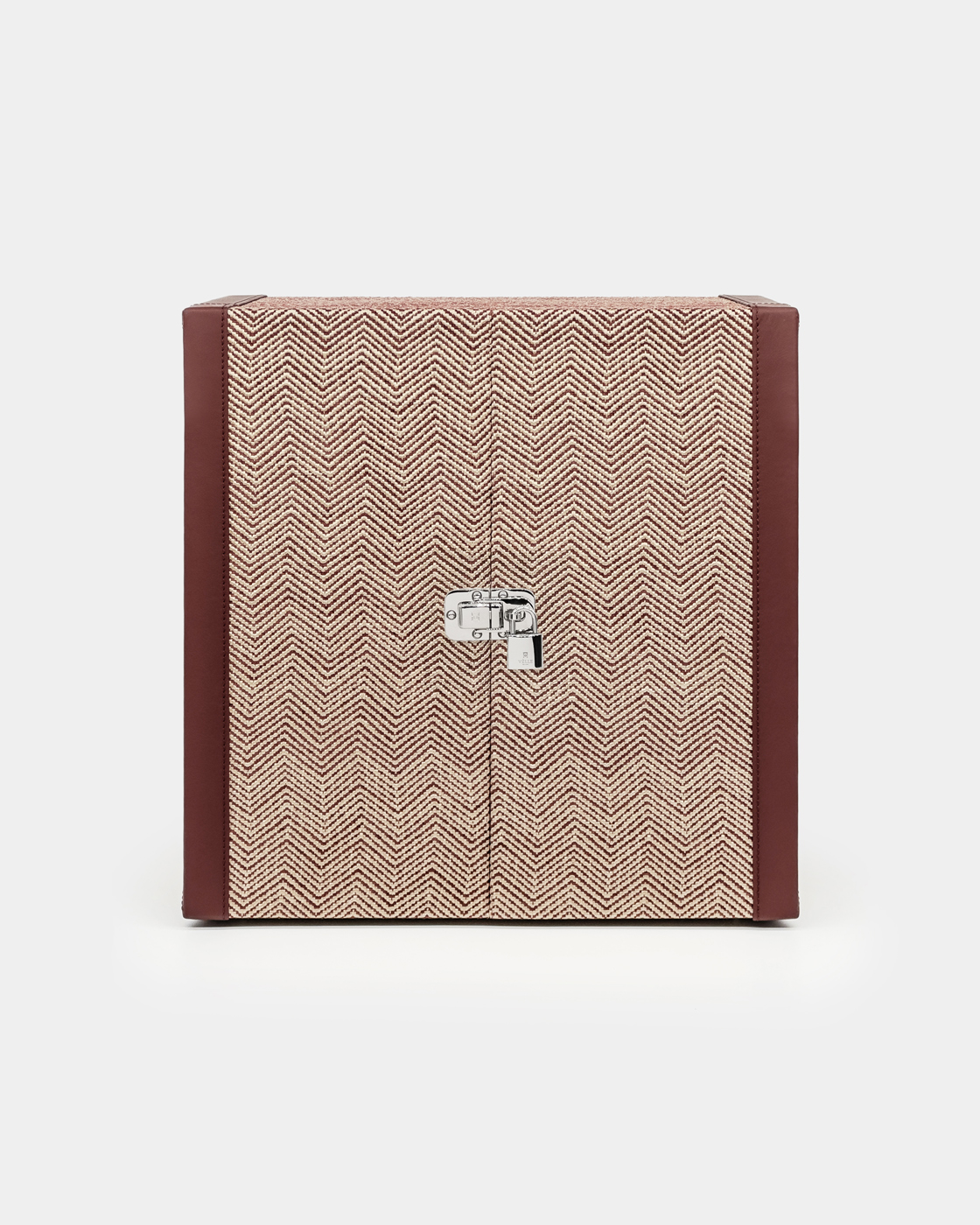 Watch-Winder Trunk in Loro Piana Fabric